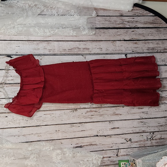 NWT Red Bodycon Dress - Picture 1 of 4